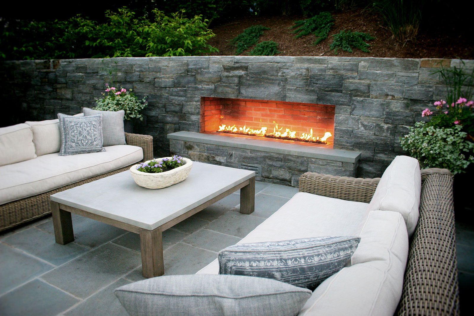 Outdoor Fireplace Masonry