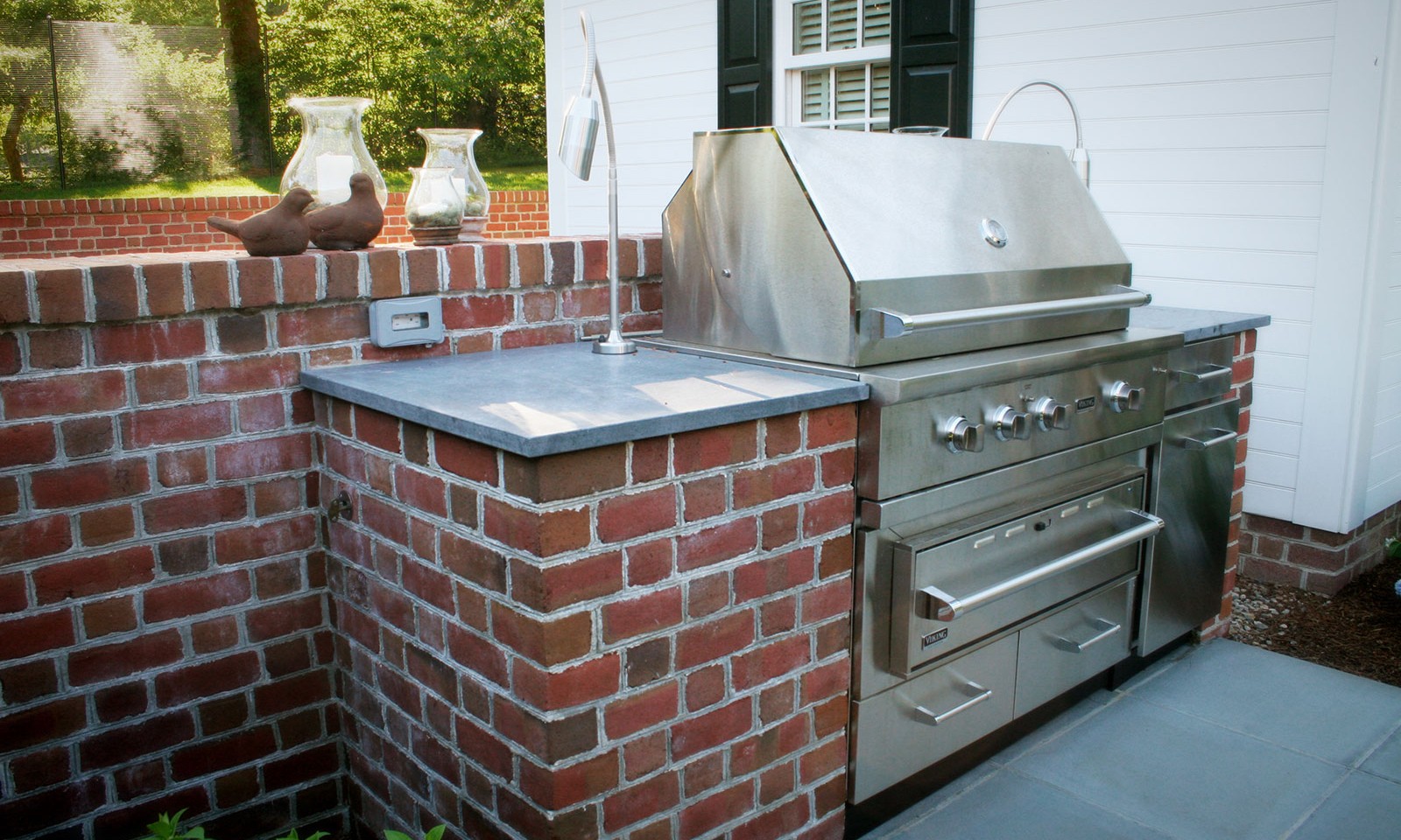 Outdoor Grill Stonework