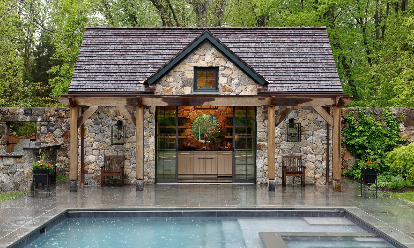 Custom Pool House Design