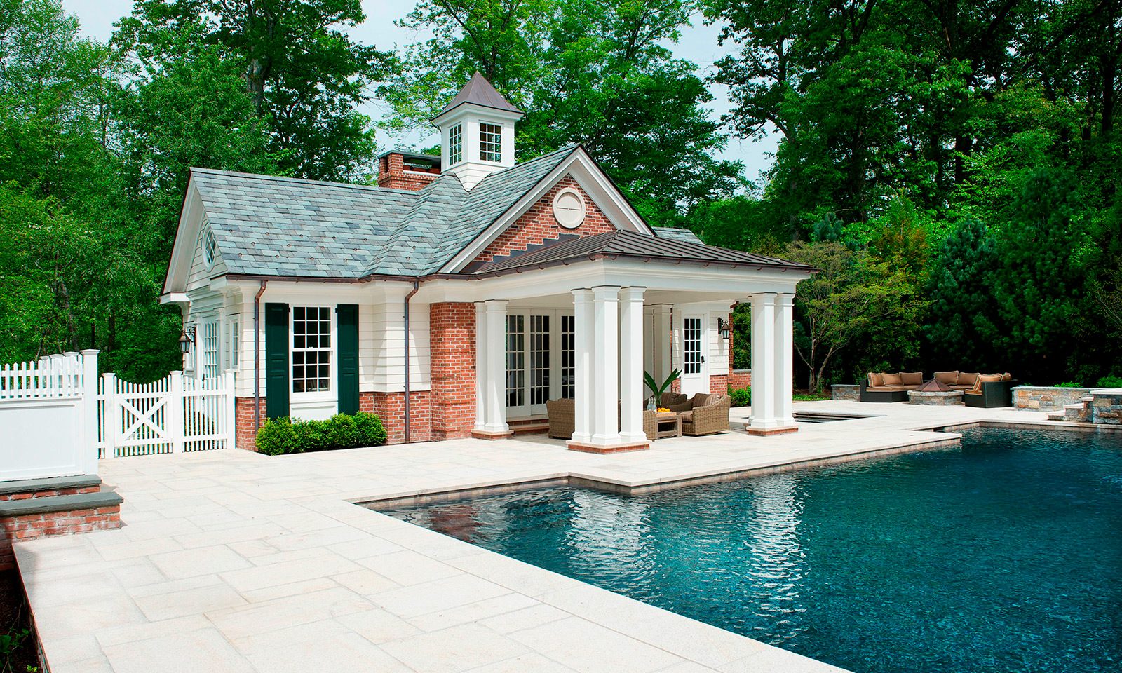Stately Pool House